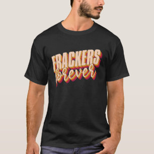 Retro Oilfield Drilling Oil  Fracker Vintage Frack T-Shirt