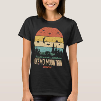 Retro Okemo Mountain Mountains Hiking Vintage Suns T-Shirt