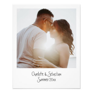 Retro Old Instant Photo Personalised Print