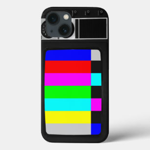 Retro Old TV with Color Bar iPhone 6 case