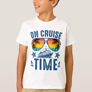 Retro On Cruise Time Summer Vacation Outfits For W T-Shirt