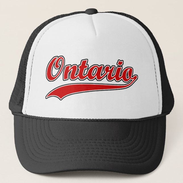 Retro Ontario Trucker Hat (Front)