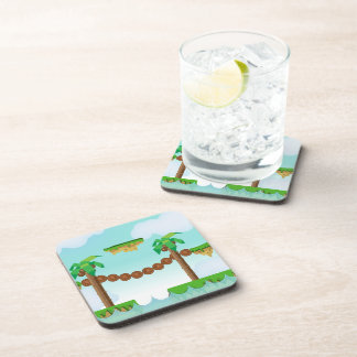 Retro or classic Platform game Coaster