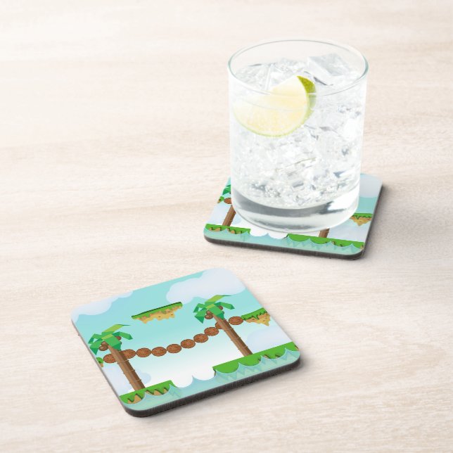 Retro or classic Platform game Coaster (Right Side)