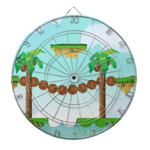Retro or classic Platform game Dartboard