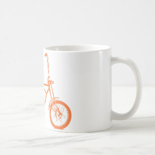 Retro Orange Krate Banana Seat Bike Coffee Mug