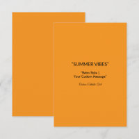 Retro Orange Texture – Summer Vibes Art