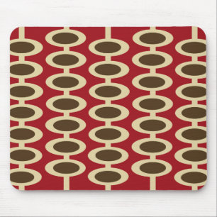 Retro Orb Pattern - mousepad