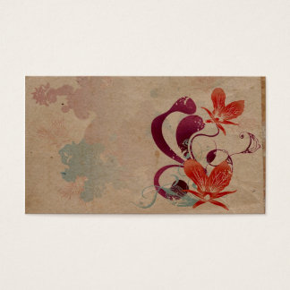 Retro orchids Profile Card