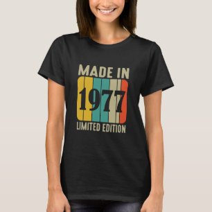 Retro Original Made in 1977 limited edition Vintag T-Shirt