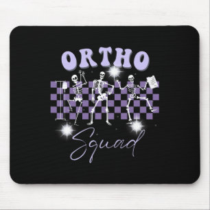 Retro Ortho Squad Dancing Skeleton Orthopaedic Nur Mouse Mat