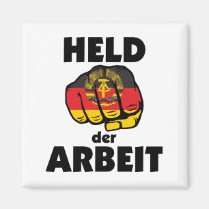 Retro Ostalgie DDR. Hero Magnet