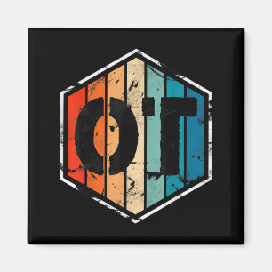 Retro OT Occupational Therapy Funny Party Gift Magnet