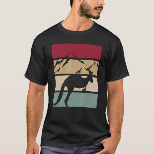 Retro Outback Kangaroo Australia Animal Kangaroo T-Shirt