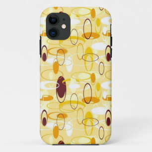 Retro Ovals 2 iPhone 11 Case