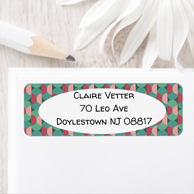 Retro Ovals and Semi-circles (Insitu)