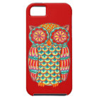 Retro Owl Groovy iPhone 11 Case - Colorful Owl Art