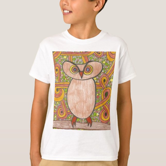 Retro Owl T-Shirt (Front)