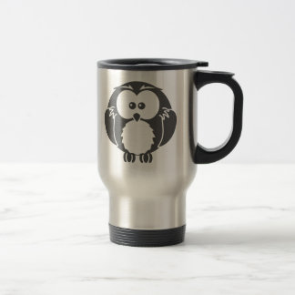 Retro Owl Travel Mug