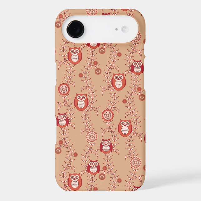 Retro Owls iPhone 4 Case-Mate ID Case (Back)