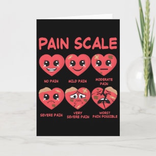 Retro Pain Scale Valentine Nurse Triage And Pain E Card