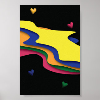 Retro Paint Room: TMD Original Design Poster