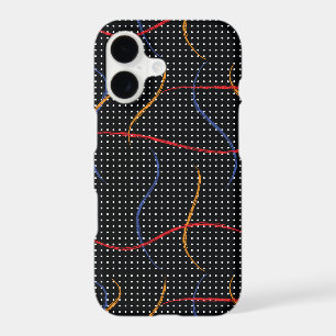 Retro Paint Splatter and Dots