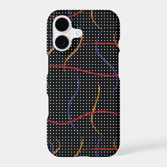 Retro Paint Splatter and Dots (Back)