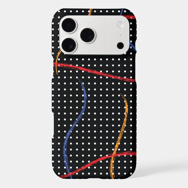Retro Paint Splatter and Dots (Back)