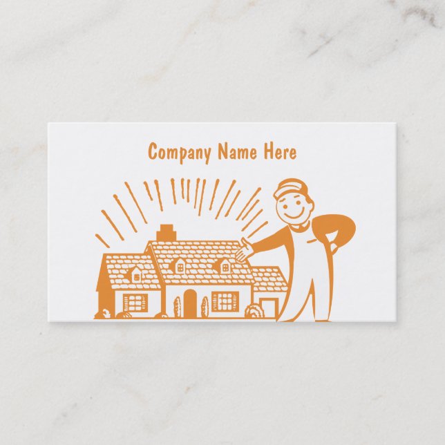 Retro Painter Business Cards (Front)