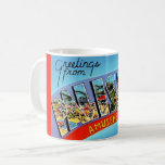 Retro Palisades Amusement Park Coffee Mug<br><div class="desc">Wonderful retro postcard greeting from the amusement park in Palisades, New Jersey repurposed!</div>
