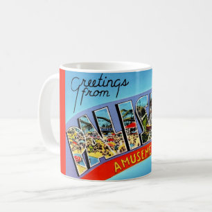 Retro Palisades Amusement Park  Coffee Mug