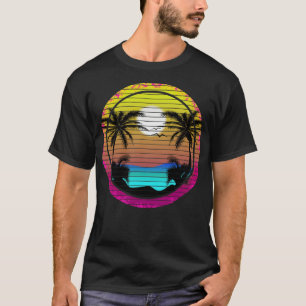 Retro Palm Tree and christmas key west T-Shirt