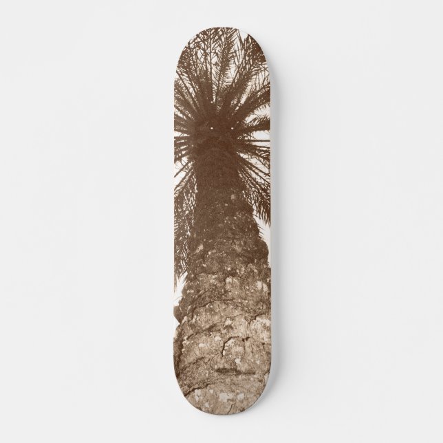 Retro Palm tree Skateboard (Front)