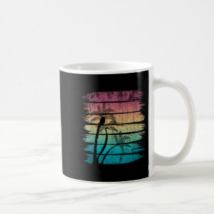 Retro Palm Trees Tropical Summer Vacation Tropical Coffee Mug