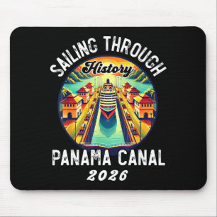 Retro Panama C Panama Waterway Sailing Cruising 20 Mouse Mat