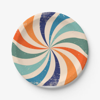 Retro Paper Plate – Vintage-Inspired Disposable Ta