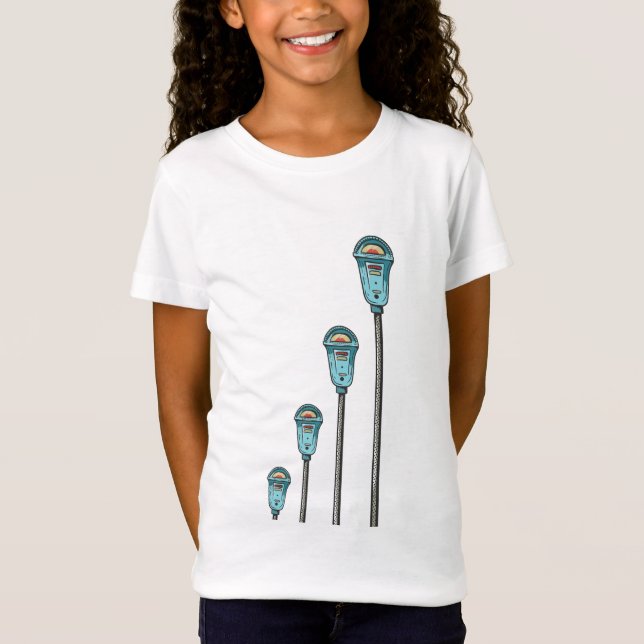 Retro parking meter T-Shirt (Front)