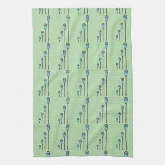 Retro parking meter tea towel
