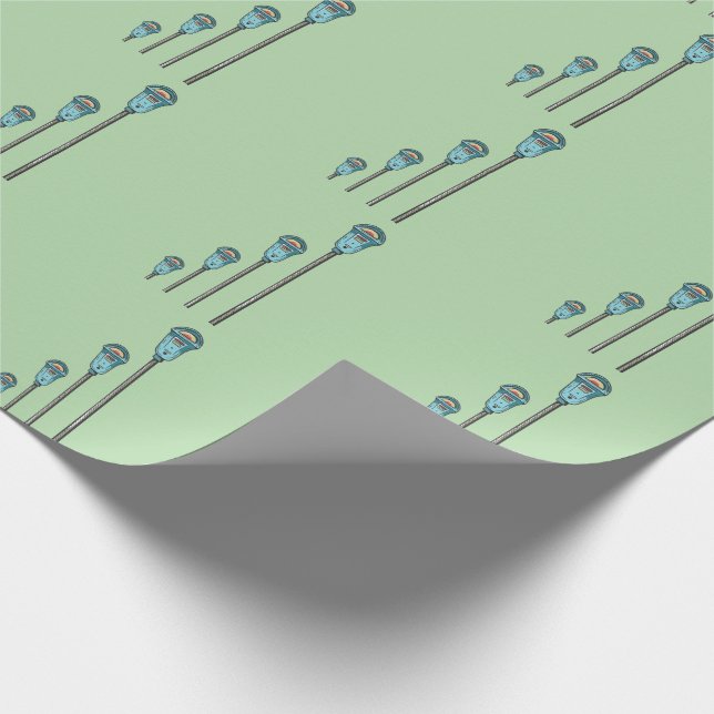 Retro parking meter wrapping paper (Corner)