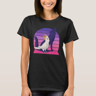 Retro Parrot I Howling Wolf I Screaming Cockatoo T-Shirt