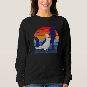 Retro Parrot I Howling Wolf I Screaming Goffin's C Sweatshirt