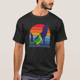 Retro Parrot I Howling Wolf I Screaming Nanday Con T-Shirt