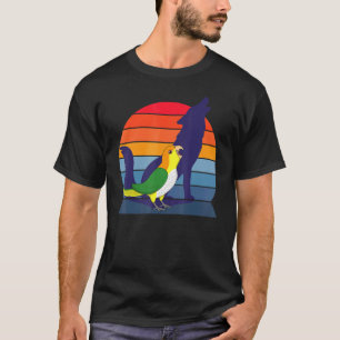 Retro Parrot I Howling Wolf I Screaming White bell T-Shirt
