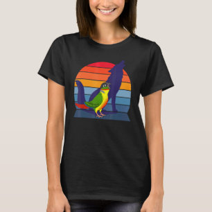 Retro Parrot I Howling Wolf I Screaming Yellow sid T-Shirt