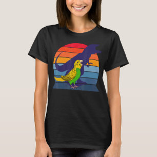 Retro Parrot I Tyrannosaurus Rex I Screaming Yello T-Shirt