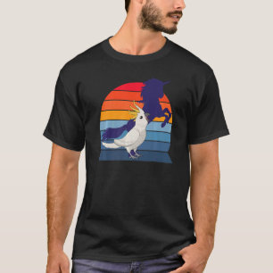 Retro Parrot I Unicorn I Screaming Cockatoo T-Shirt