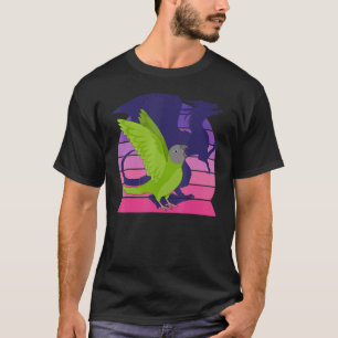 Retro Parrot I Winged Dragon I Screaming Dusky hea T-Shirt