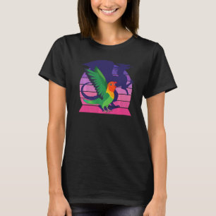 Retro Parrot I Winged Dragon I Screaming Fischer's T-Shirt
