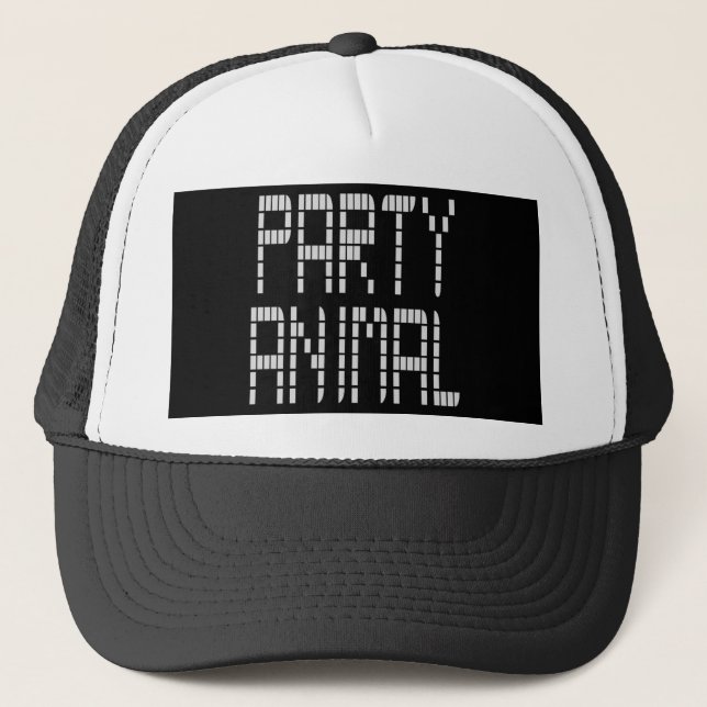 Retro Party Animal Trucker Hat (Front)